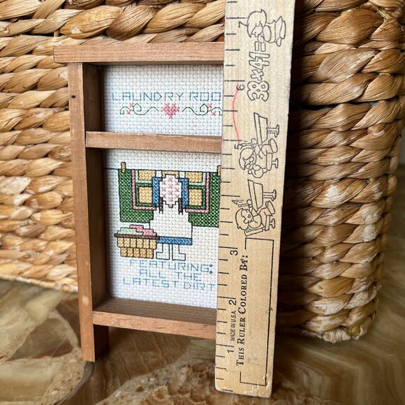 Laundry Room Cute Cross-stitch - Picture 2 of 5